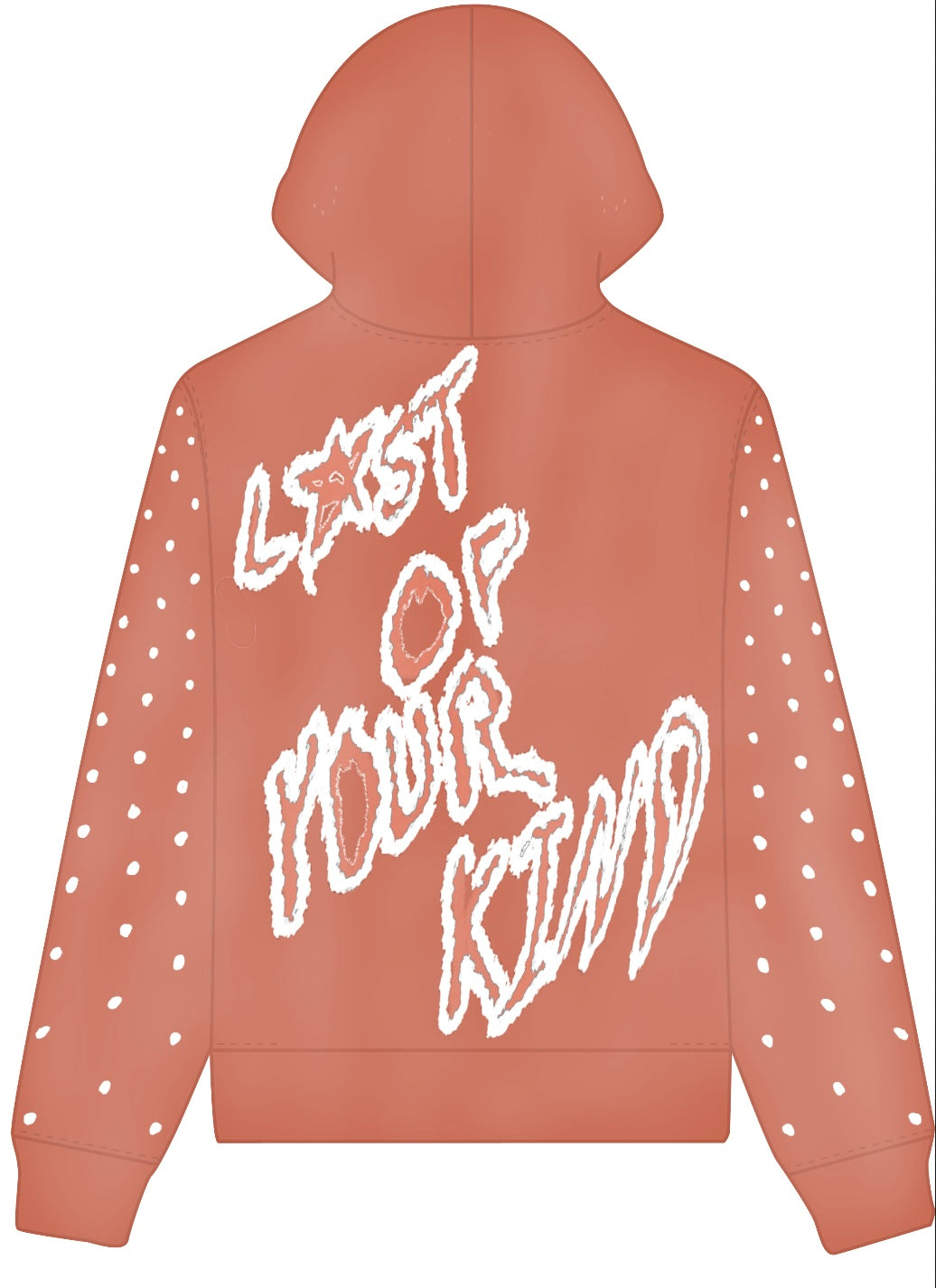 LO.Y.K ZIP UP "PEACH"