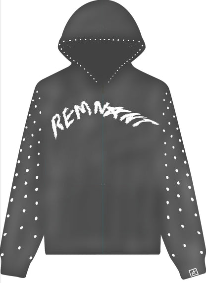 L.O.Y.K ZIP UP "SMOKE GREY"