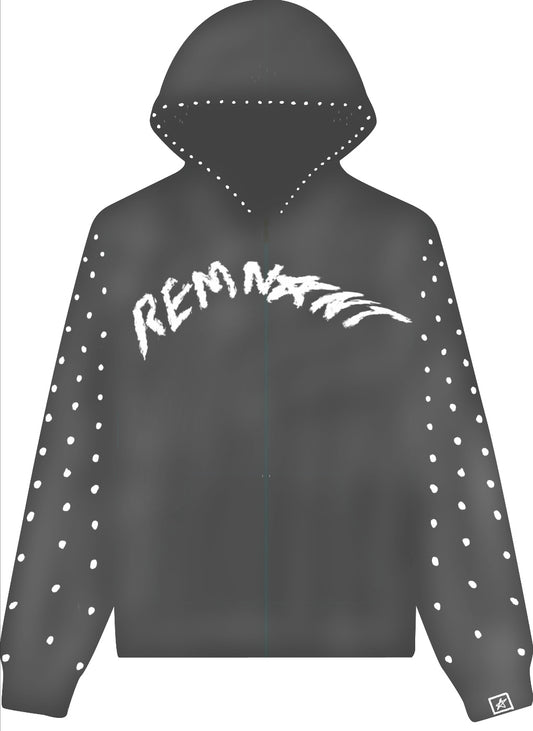 L.O.Y.K ZIP UP "SMOKE GREY"