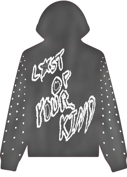 L.O.Y.K ZIP UP "SMOKE GREY"